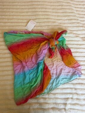 Dippin' Daisy's Multicolor Rainbow Beach Wrap